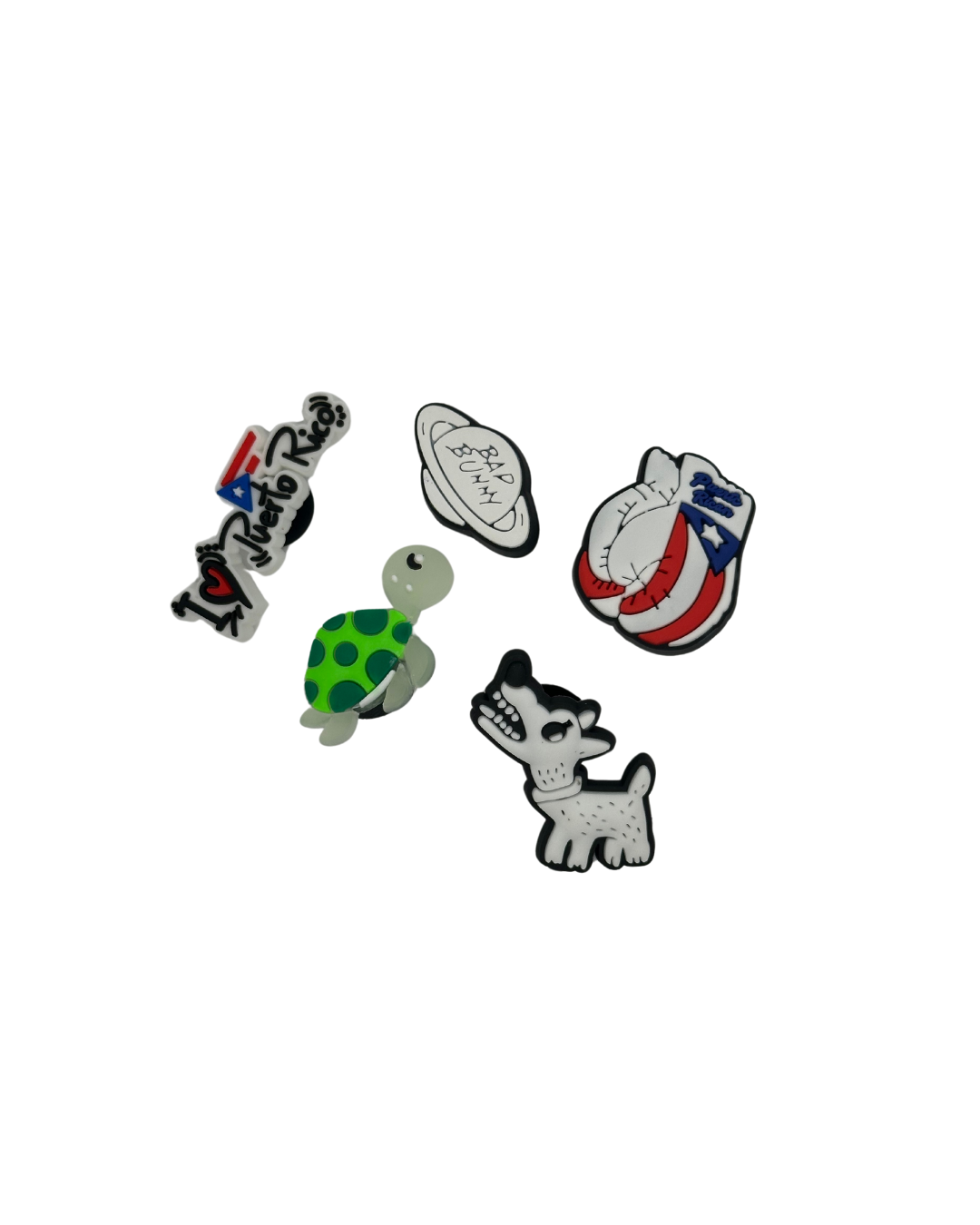 PLANETA BORICUA JIBBITZ SET OF 5